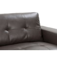 thumbnail image 1 of Fauteuil Aerys Metro, cuir de qualité supérieure, marron, 1 of 3