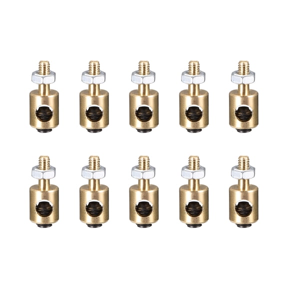 Unique Bargains Linkage Stoppers Connecting Servo Arm,Push Rod for RC Airplane,D5x3mm 10pcs
