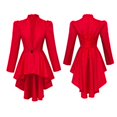 thumbnail image 3 of Vêtements Gothiques à Manches Longues pour Femmes Vêtements Gothiques pour Adolescentes Queue-de-Pie Veste Rétro pour Robe Gothique Blanche Vêtements Gothiques pour fors et Spectacles Robe Médiévale Violette Femme, 3 of 7