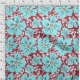 thumbnail image 4 of oneOone Polyester Spandex Pink Fabric Floral Sewing Material Print Fabric By The Yard 56 Inch Wide, 4 of 4
