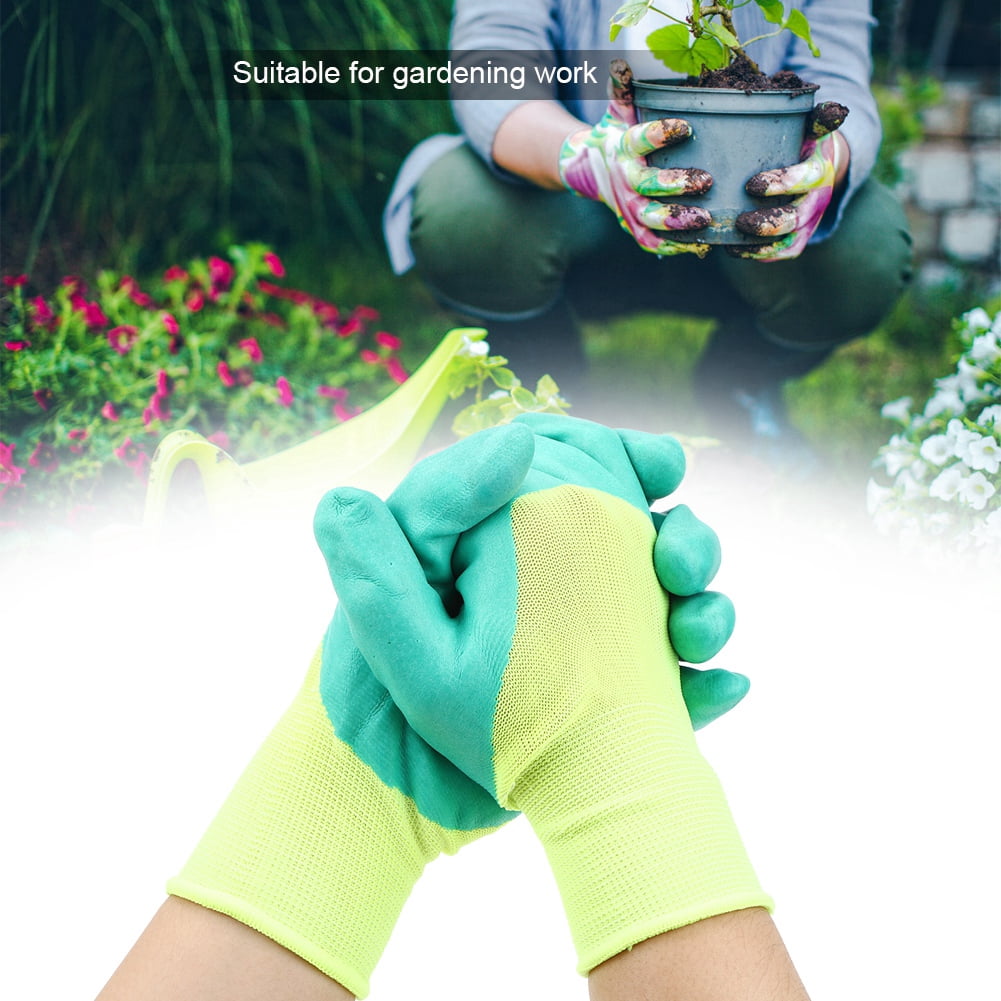 Work 5 Pairs Wear Resistant Breathable Gloves Non-Slip Work Gloves for Home Gardening Factory Use