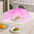 thumbnail image 3 of Housse Alimentaire en Maille Réutilisable, Protecteur d'Écran Pliable pour Gâteaux, Fruits, Pique-Nique, BBQ et Repas Intérieur Extérieur, 3 of 3