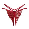 thumbnail image 1 of WTXUE sous-Vêtements / Culottes String pour Femmes Culottes String en Dentelle Femmes / 1 Pce, 1 of 3