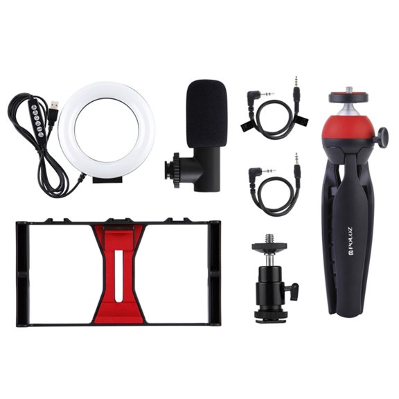 PULUZ 5 in 1 Fill Light Set RGBW Selfie Ring