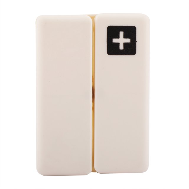 Daily Pill Organizer, Foldable Portable Pill Box Organizer with 7 Compartments, Daily Pill Holder Dispenser Pill Container Weekly Pill Case for Travel 7 Day Dose Pills