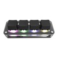 thumbnail image 1 of Gaming Key Keyboard Mechanical Custom Small Keyboard Custom Key4 Small Keyboard Copy Paste Gaming Game Mini Mechanical Keyboard Light Up Gaming Keyboard, 1 of 6