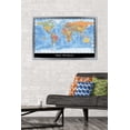 thumbnail image 3 of Map - World Wall Poster, 22.375" x 34", 3 of 4