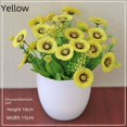 thumbnail image 2 of Silk Cloth Artificial Flower Bonsai Desktop Decoration Fake Flower Fake Potted Plant Interior Decoration Decorative Flower, 2 of 5