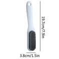 thumbnail image 2 of PRETXORVE Household Shoe Brush Laundry Brush Soft Brush Does Not Hurt Shoe Brush Clothes Cleaning Shoe Washing Brush Shoe Washing Brush Long Handle Brush, 2 of 2