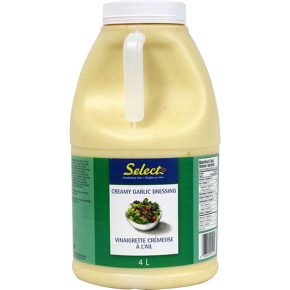 Select Foods Creamy Garlic Dressing, 8 litres