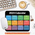thumbnail image 5 of Square Mouse Pad 2023 Calendar, Personalized Premium-Textured Mouse Mat Design , Washable Mousepad Lycra Cloth , Non-Slip Rubber Base Computer Mouse Pads for Wireless Mouse, 5 of 5