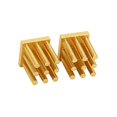thumbnail image 4 of ruzhgo Radiator Cooling Block Heatsink 101012.5mm Square ICK S Heat Sinks for TMC2100 /TMC2208 /TMC2130 Diver 3D Printer Parts, 4 of 4