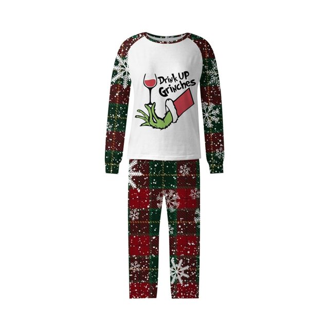 Pyjamas de Noël Assortis pour Hommes Ensembles de Pyjamas de Vacances pour la Famille