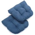 thumbnail image 2 of 19-inch U-Shaped Micro Suede Tufted Dining Chair Cushion (Set of 2), 2 of 2