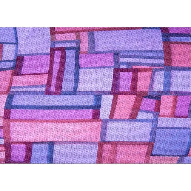 Ahgly Company Tapis d'Intérieur Rectangulaire Transitionnel Lavable à la Machine, Violet Orchidée Foncé, 5 Pieds x 7 Pieds