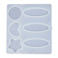 thumbnail image 1 of Moule de Barrette en Silicone, Moule de Barrette en Silicone Assorti pour Résine, 1 of 6