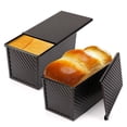 thumbnail image 2 of With Lid Cake Bread Baking Tray Bread Tray Bread Tray French Non Stick Steel Baking Supplies Bakeware with Lids 8x8 Ceramic Baking Sheets for Oven Baking Pan with Rack Baking Pan Organizer Baking Pans, 2 of 7