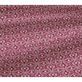 thumbnail image 5 of oneOone Viscose Jersey Fabric Floral Block Print Sewing Fabric BTY 60 Inch Wide, 5 of 5