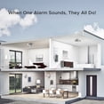 thumbnail image 3 of X-Sense Wireless Smoke Detector Carbon Monoxide Detector Combo 10 Year Battery Alarm With Display, Over 820 ft Transmission Range, SC07-W, 6-Pack, 3 of 8