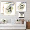 thumbnail image 4 of Designart Abstract Landscape Of Mountains Moon and Tree FLOAT FRAME WALL ART, 4 of 4
