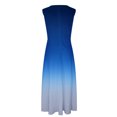 thumbnail image 5 of Yuyuzo Robes de Plage pour Femmes 2025 Décolleté en V Profond Sans Manches Robes Longues de Fête Fluides Boho Vacances Robe Maxi, 5 of 5