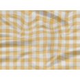 thumbnail image 5 of oneOone Rayon Yellow Fabric Check Check Fabric For Sewing Printed Craft Fabric By The Meter 56 Inch Wide, 5 of 5