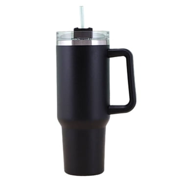 1pcs Tasse en Paille en Acier Inoxydable Tasse de Barre de Glace en Paille Tasse Thermique Portable pour Voiture