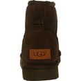 thumbnail image 3 of Ugg Women's Classic Mini II Leather Chocolate Ankle-High Suede Boot - 9M, 3 of 3