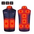 thumbnail image 1 of RXIRUCGD Plus Size Heated Coat For Men And Women 9 Heating Heated Jacket Winter Heating Coat( Navy, Size:L ), 1 of 6