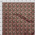 thumbnail image 4 of oneOone Cotton Poplin Green Fabric Abstracts Craft Projects Decor Fabric Printed By The Yard 42 Inch Wide, 4 of 5
