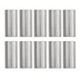thumbnail image 2 of Écrou de Raccord Rond, Acier Inoxydable 10 Pcs Manchon Fileté Tige Antirouille Filetage Précis M8x1.25 pour Entretien, 2 of 8