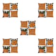 thumbnail image 3 of kurtrusly 4pack/lot Holiday Home With Easy-care Pillowcase Soft Cushion Cover Halloween-13 5Set, 3 of 6