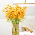 thumbnail image 1 of Lisbinx Flower Simulation Plants Thanksgiving Christmas Spring Decoration Wedding Party Family Flowers Artificial Flower 10pcs, 1 of 6
