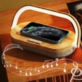 thumbnail image 1 of Wireless Charging Lamps - Bluetooth Speaker Bedside Table Lamp 3-Level Eye-Caring Touch Lamp Smart Lamp, 1 of 8