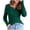 I-Green-2, variant on 2025 Womens Crew Neck Shirts Thermal Underwear for Men Top Long Sleeve Tshirts Button Womens Thermal Tops Long Sleeve Down Shirts Knit Shirt Women Thermals Top and Bottom Set Casual Plain