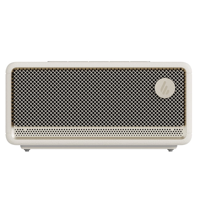 Edifier Bluetooth Speaker, Portable with Stereo Pairing, IP66 Dustproof & Waterproof 9H Playtime BT5.4 34W RMS Dual Device Connection Ambient Light for Home Party Outdoor Beach – Ivory
