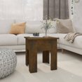 thumbnail image 1 of vidaXL Coffee Table Smoked Oak 40x40x42 cm Engineered Wood, 1 of 4