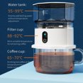 thumbnail image 4 of Machine à Café, Cafetière Mini Haute Efficacité pour Cuisine Bureau, 4 of 7