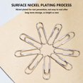 thumbnail image 1 of SSZMDLB 100PCS Paper Clips, Metal Paper Clips Rust-Resistant for Office Study Supplies, File Organization, Document Sorting, Stationery Clips, Bulk Paper Clips, 1 of 9