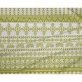 thumbnail image 4 of oneOone Polyester Lycra Lime Green Fabric Geometric Tribal Craft Projects Decor Fabric Printed By The Yard 56 Inch Wide, 4 of 4