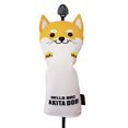 thumbnail image 3 of Durable Golf Driver Head Cover 400cc Woods Protector Headcover Fleece Lining UT Yellow, 3 of 8
