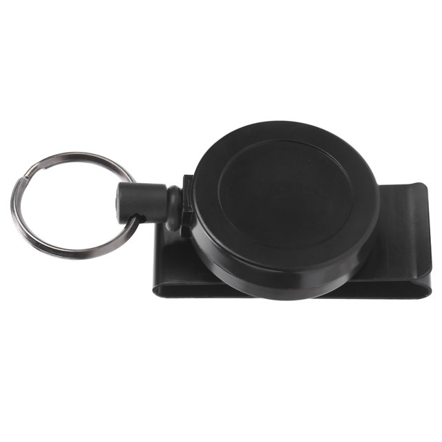 Domqga Corde Télescopique Porte-Clés Ceinture Clip Rétractable Porte-Clés Anti-Perdu, Porte-Clés Résilient