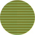 thumbnail image 1 of Ahgly Company Machine Washable Indoor Round Transitional Pistachio Green Area Rugs, 5' Round, 1 of 7