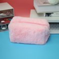 thumbnail image 2 of Plush Makeup Bag Soft  Portable Cosmetics Bag For Girls, 2 of 5