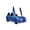 bleu, variante sur Lit Voiture de Course Simple Aero Extreme avec Lumières DEL et Effets Sonores, Matelas Gratuit Inclus, Lit à Thème Course pour Enfants