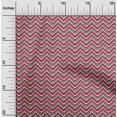 thumbnail image 1 of oneOone Tissu en Coton Flex Chevron Imprimé Flamme BTY 40 Pouces de Large, 1 of 4