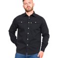 thumbnail image 3 of Duke Chemise en Denim Western pour Hommes D555, 3 of 3