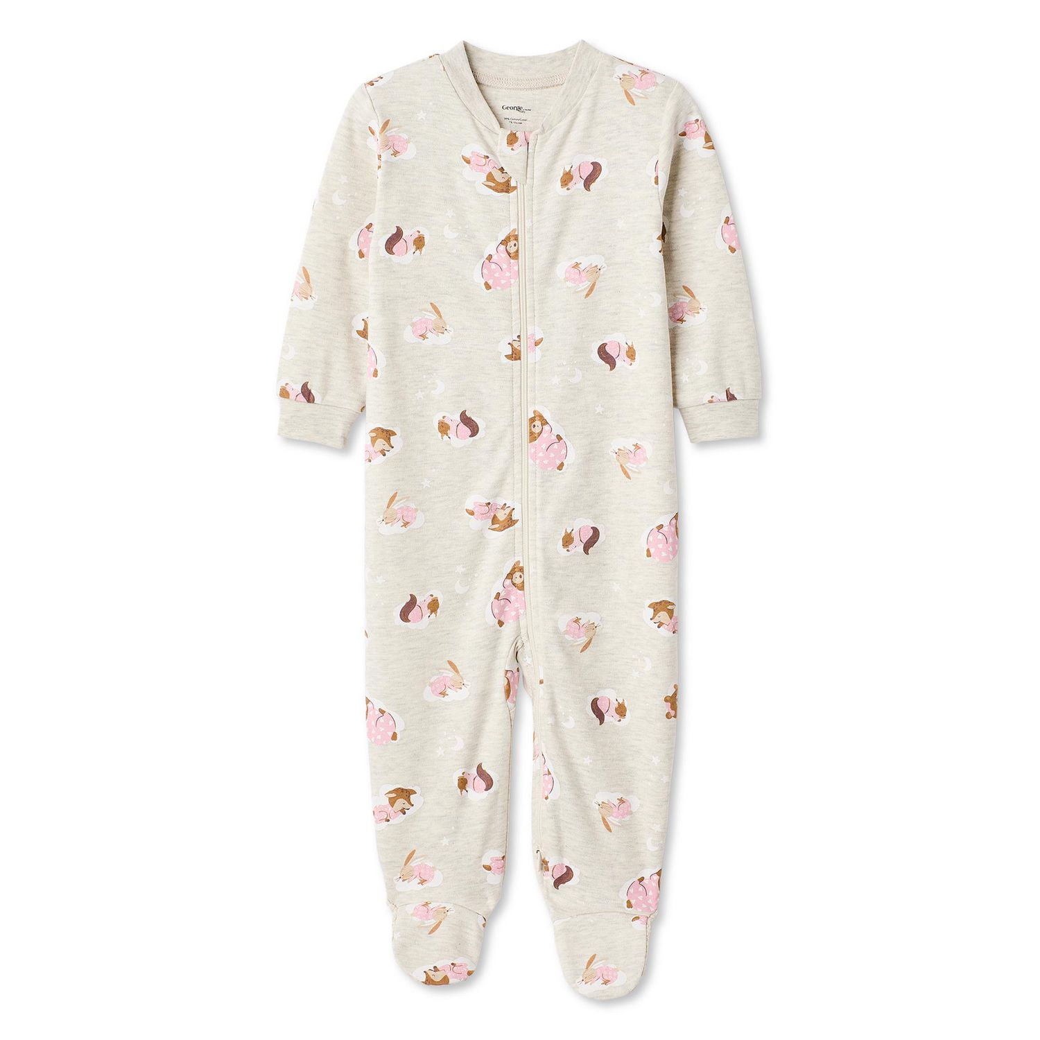 George Baby Girls' Two Way Zip Sleeper