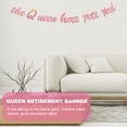 thumbnail image 3 of ELAYARD 2Pcs Farewell Party Banner Golden Paper Bunting Retirement Theme Decoration, 3 of 7
