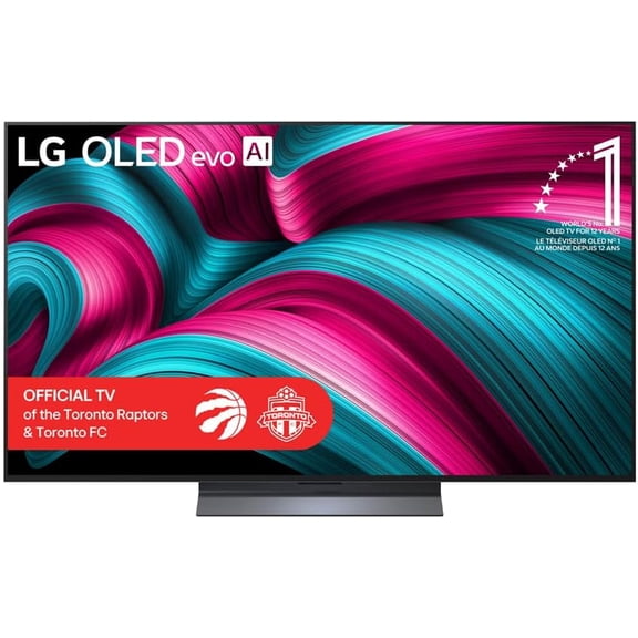 LG Téléviseur Intelligent OLED evo 4K de 55 Po / Processeur α9 AI 4K Gen 8, Alexa Intégré / Taux de Rafraîchissement jusqu'à 120 Hz / HDMI 2.1, VRR, WebOS 25 (2025 Model - OLED55C5PUA) – Boîte Ouverte